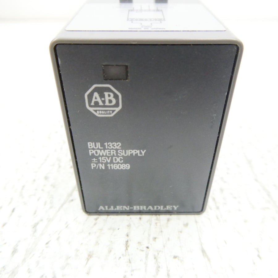 ALLEN BRADLEY 116089 15VDC NSNP