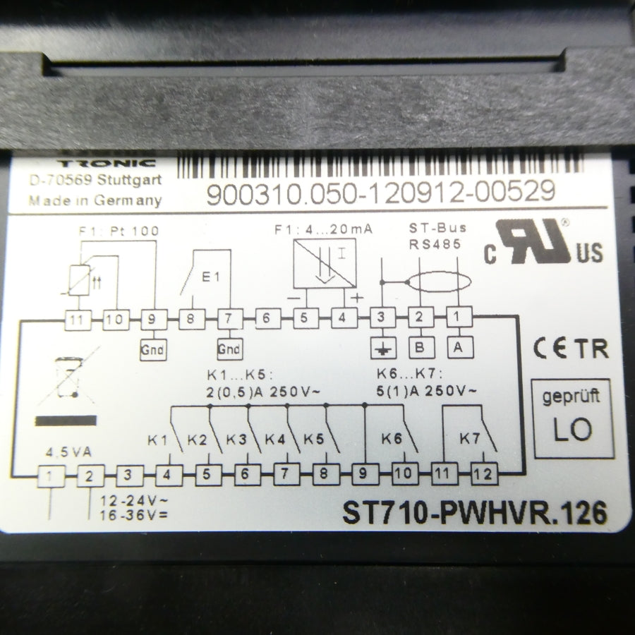 STORK TRONIC ST710-PWHVR.126 900310.050  12-24V NSMP
