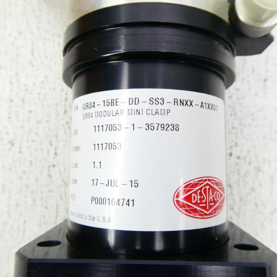 DESTACO GR84-15BE-DD-SS3-RNXX-A1XX01 NSNP