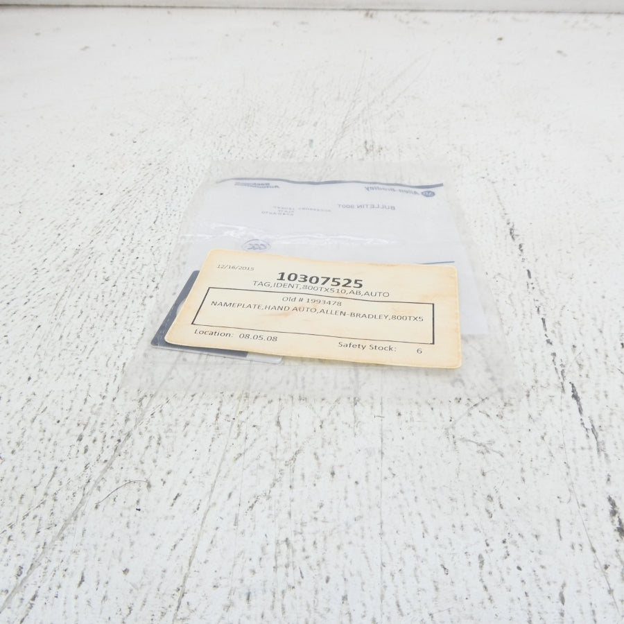 ALLEN BRADLEY 800T-X510 SER. A NSMP