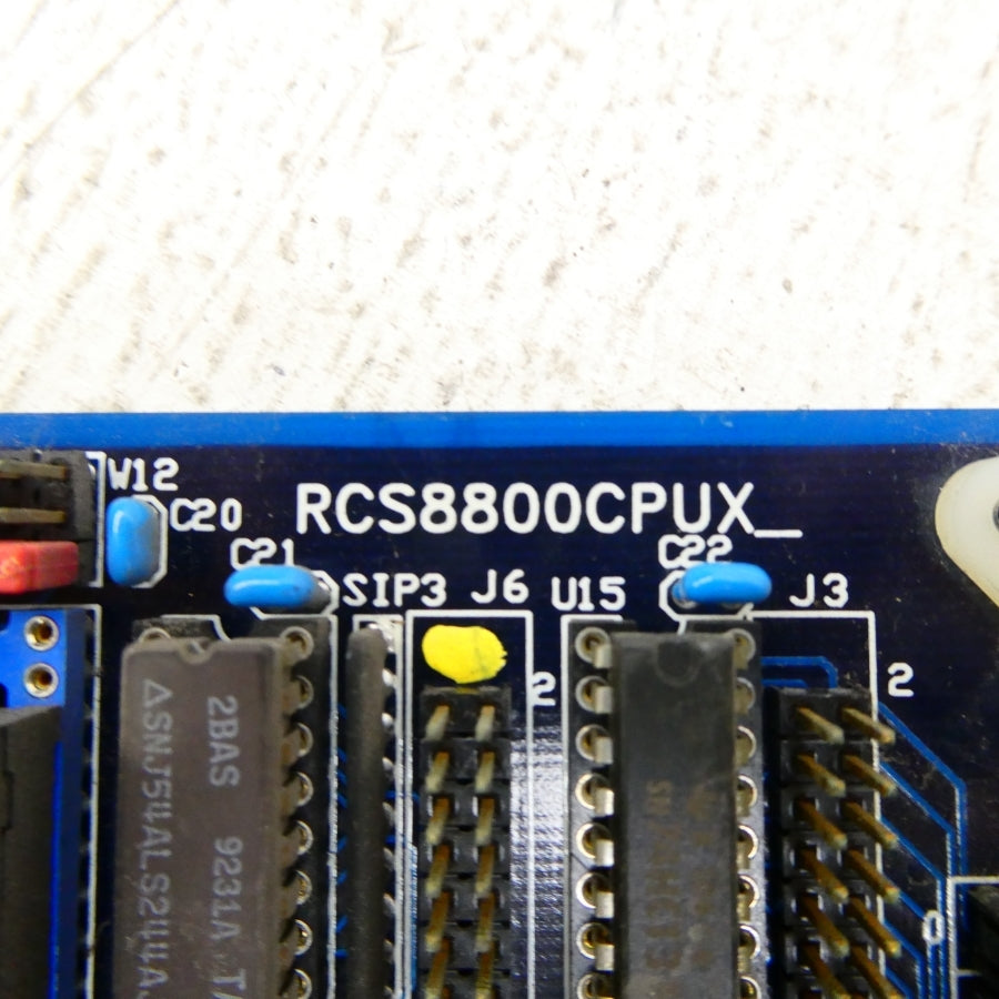 REGULATING CONTROL SYSTEMS RCS8800CPUX NSNP