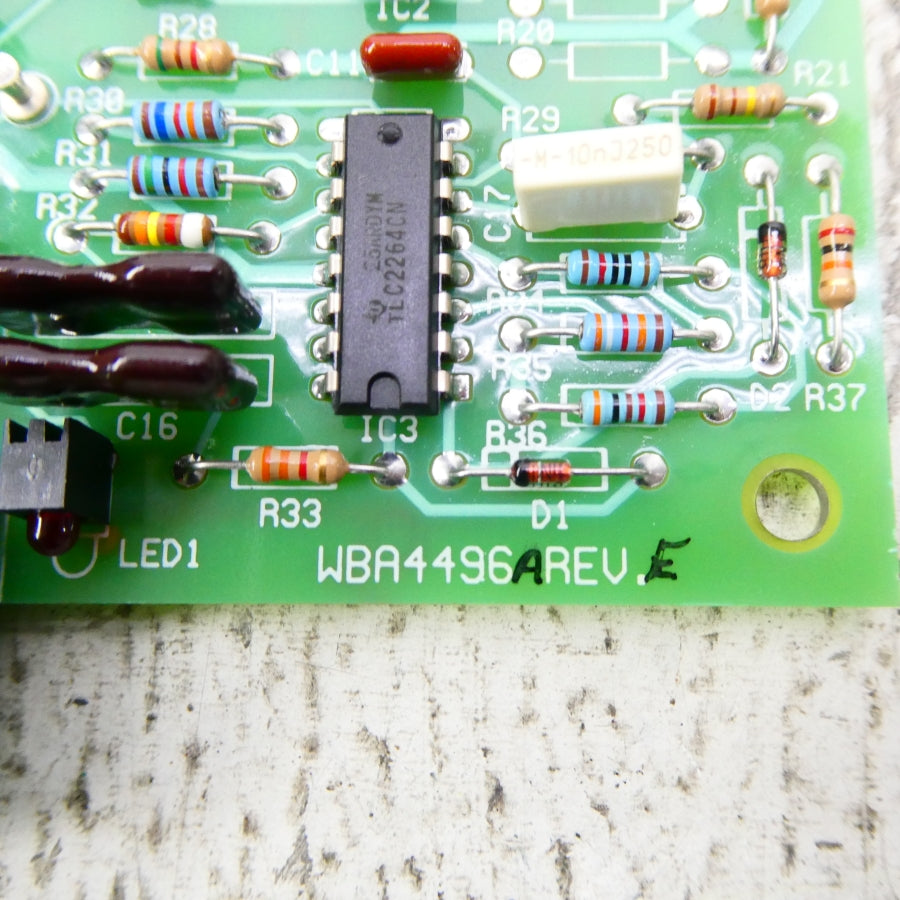 CIRCUIT BOARD WBA4496A REV. E NSNP