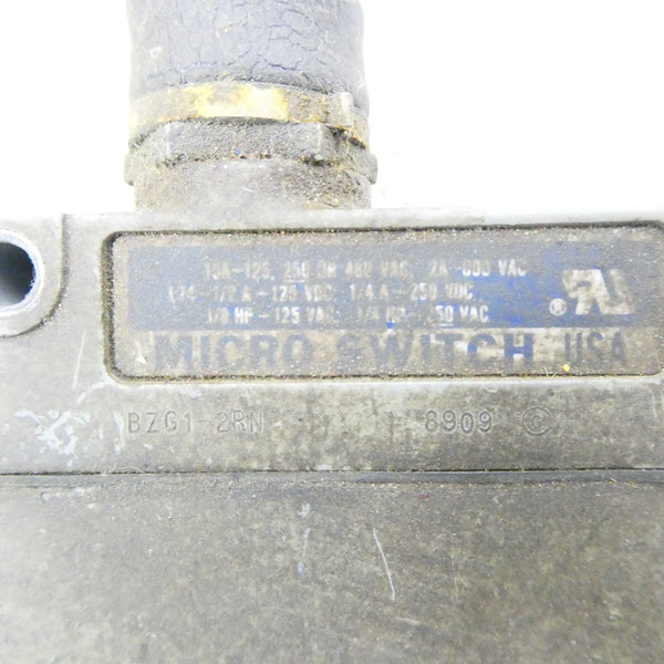 MICRO SWITCH BZG1-2RN 600VAC 2A UNMP
