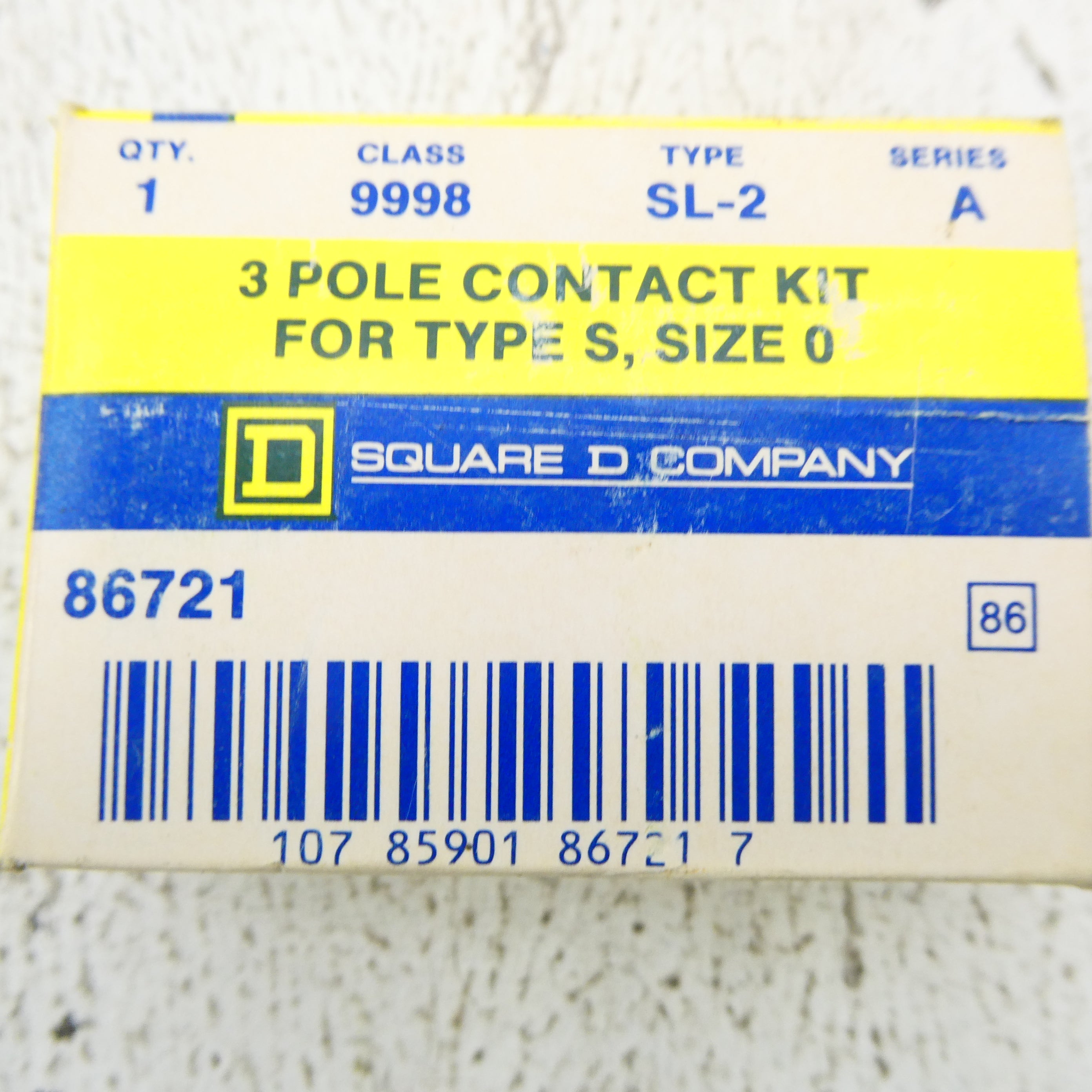 SQUARE D 9998SL-2 SER. A NSMP