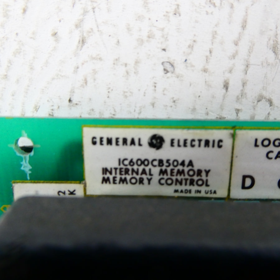 GENERAL ELECTRIC IC600CB504A NSNP