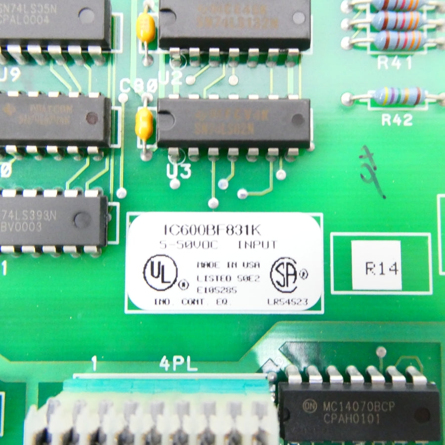 GENERAL ELECTRIC IC600BF831K 5-50VDC NSNP