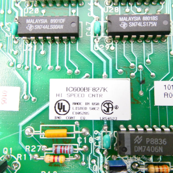 GENERAL ELECTRIC IC600BF827K UNMP