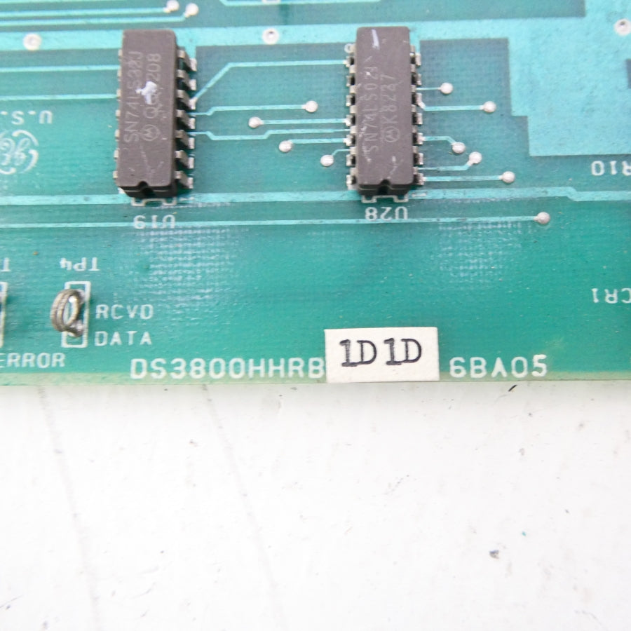 GENERAL ELECTRIC DS3800HHRB1D1D UNMP