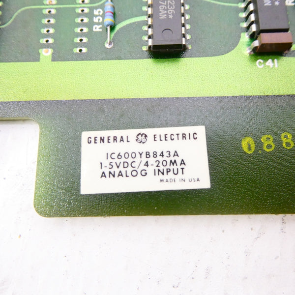GENERAL ELECTRIC IC600YB843A 1-5VDC UNMP