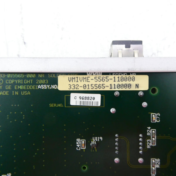 GE FANUC VMIVME-5565-110000 UNMP