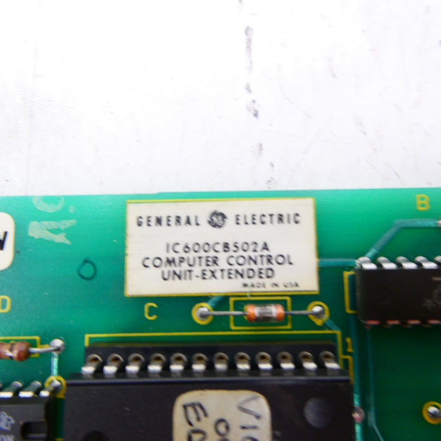 GENERAL ELECTRIC IC600CB502A UNMP