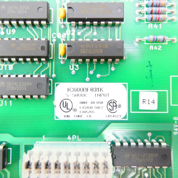 GENERAL ELECTRIC IC600BF831K 5-50VDC UNMP