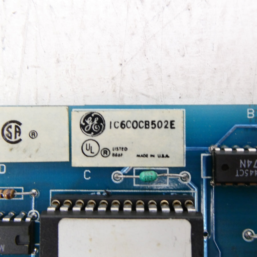 GENERAL ELECTRIC IC600CB502E UNMP