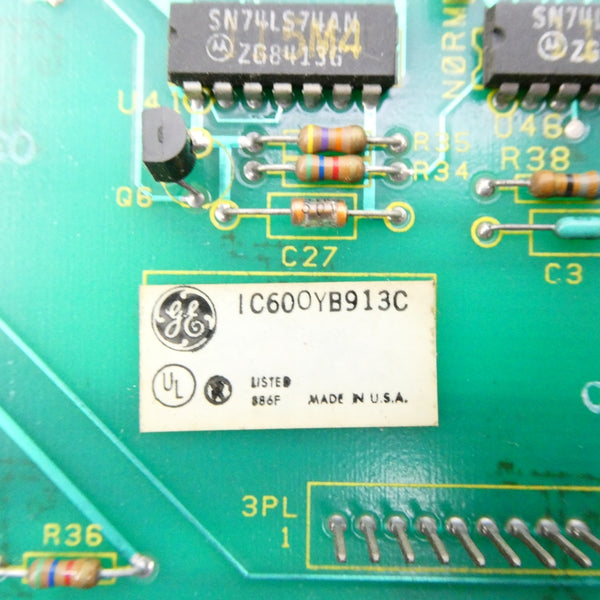GENERAL ELECTRIC IC600YB913C UNMP