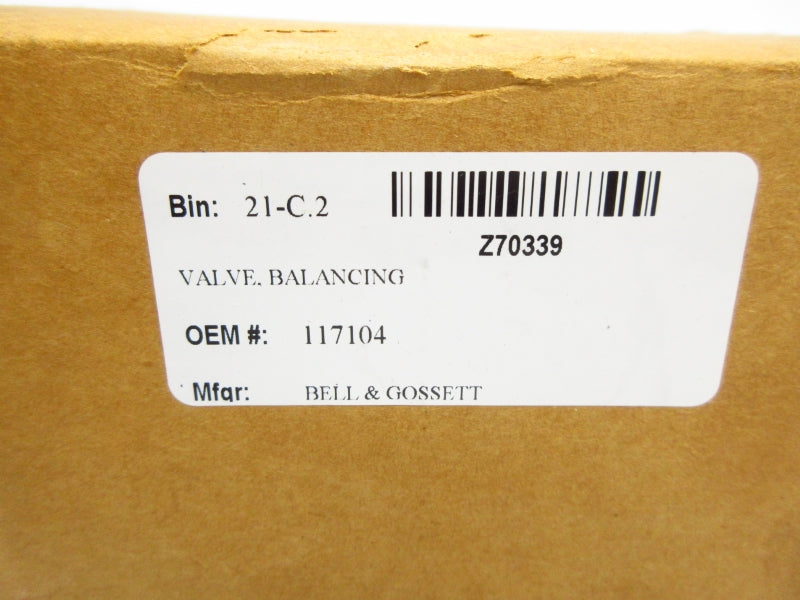 BELL & GOSSETT 117104 CB-1-1/2 NSMP