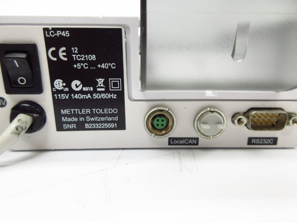 METTLER TOLEDO LC-P45 115V NSNP