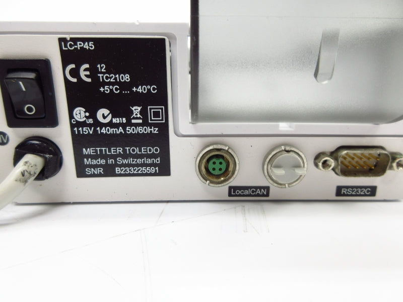 METTLER TOLEDO LC-P45 115V NSNP