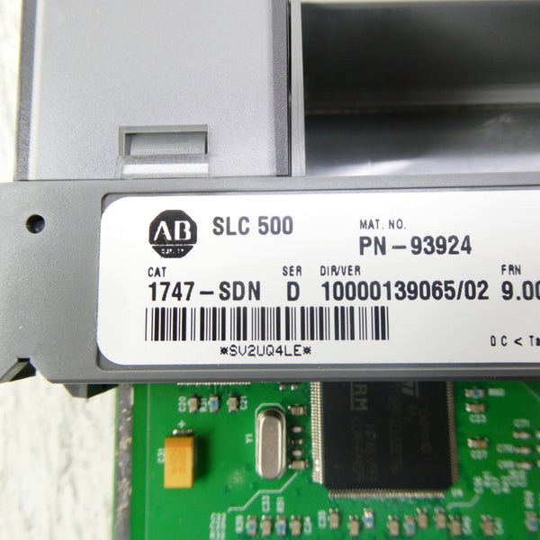 ALLEN BRADLEY 1747-SDN SER. D F/W 9.001 NSNP