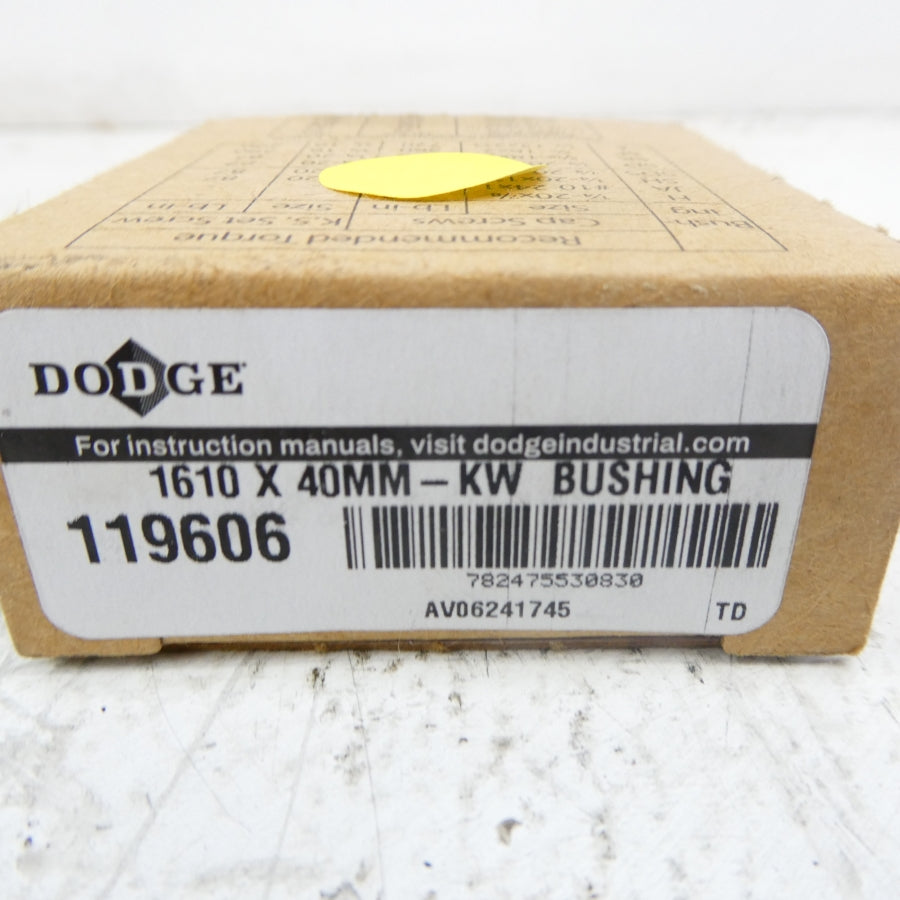 DODGE 119606 1610X40MM-KW NSMP