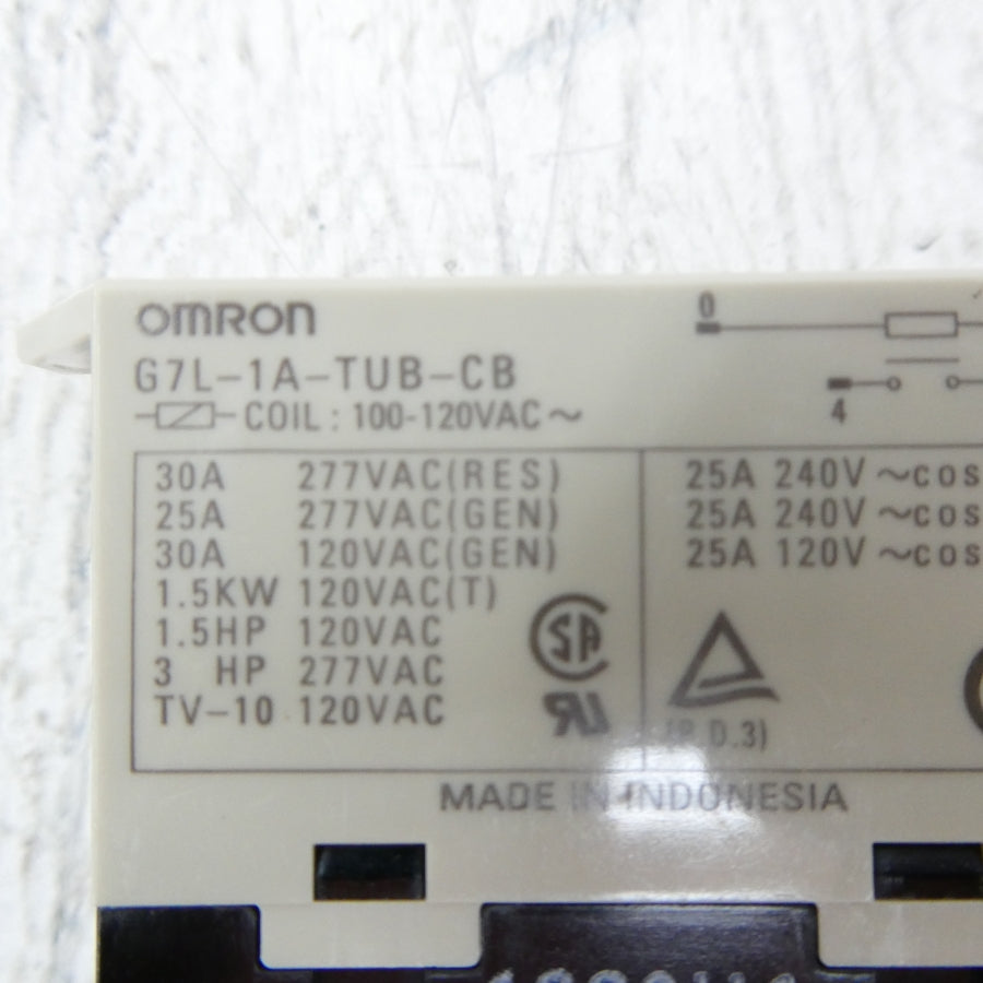 OMRON G7L-1A-TUB-CB 100-120VAC NSNP