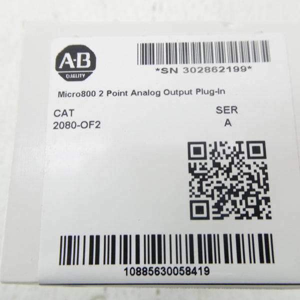 ALLEN BRADLEY 2080-OF2 SER. A NSFS