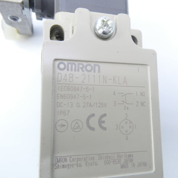 OMRON D4B-2111N-KLA 125V 0.27A NSNP