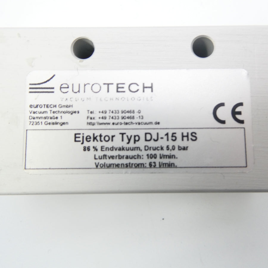 EUROTECH VACUUM TECHNOLOGY DJ-15HS NSMP