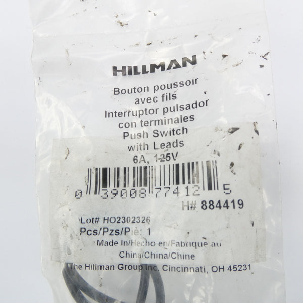 HILLMAN H#884419 125V 6A NSMP