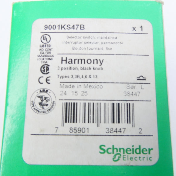 SCHNEIDER ELECTRIC 9001KS47B SER. L  NSMP