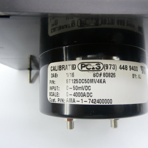 PC&S ST125DC50MV4KA 0-4000ADC NSMP