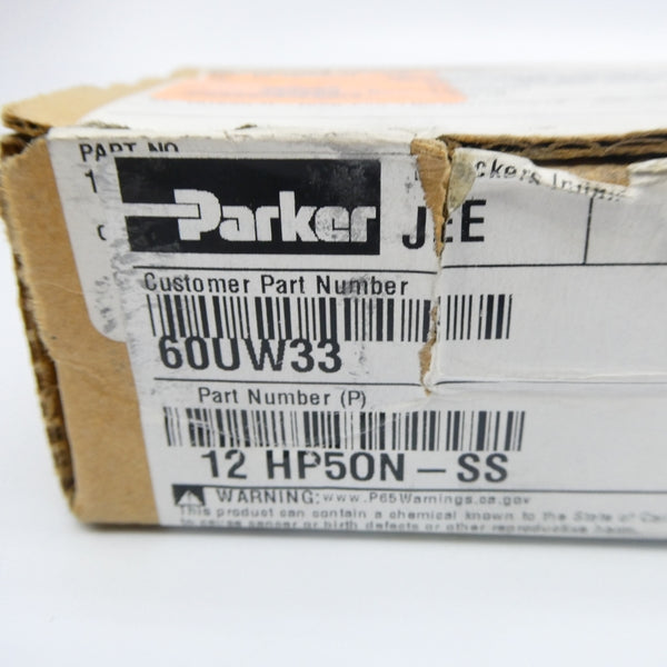 PARKER 12HP50N-SS NSMP