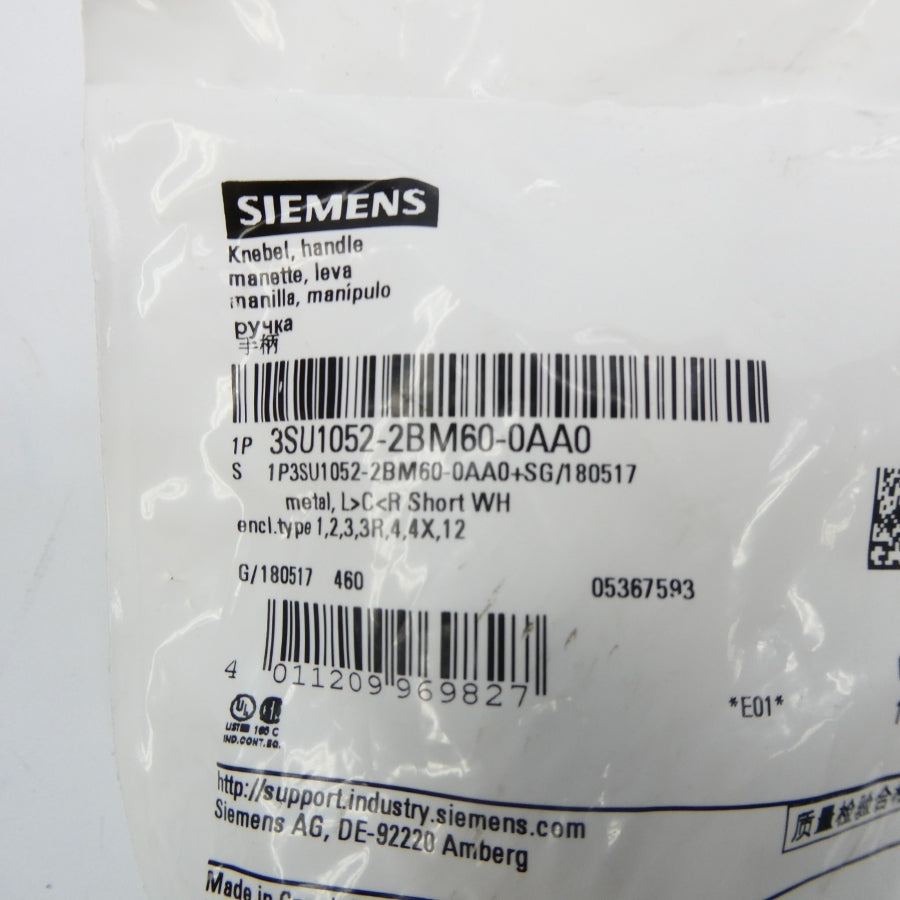 SIEMENS 3SU1052-2BM60-0AA0 NSMP