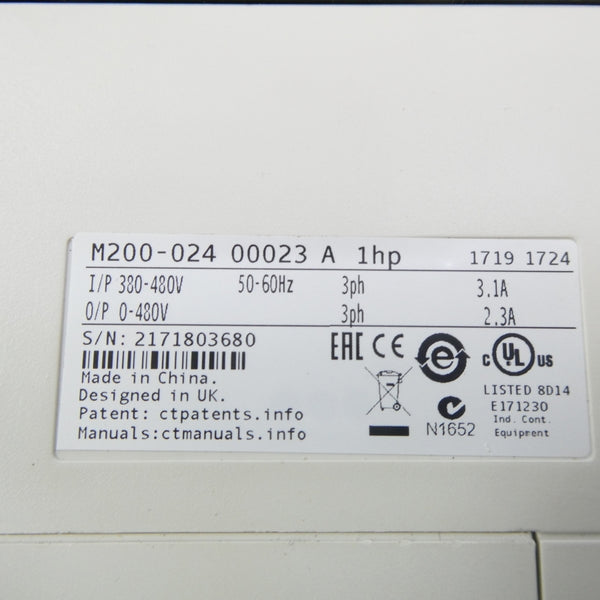 EMERSON M200-024 380-480V 3.1A NSNP