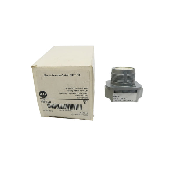 ALLEN BRADLEY 800T-H4 SER. U (AS PICTURED) (WH) NSMP