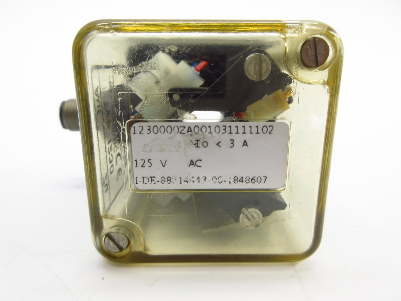 INDICATOR 1230000ZA001031111102 125V UNMP