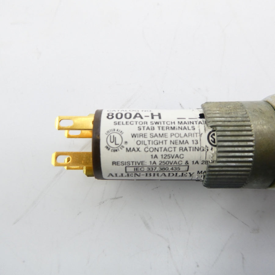 ALLEN BRADLEY 800A-H 250VAC 1A NSNP