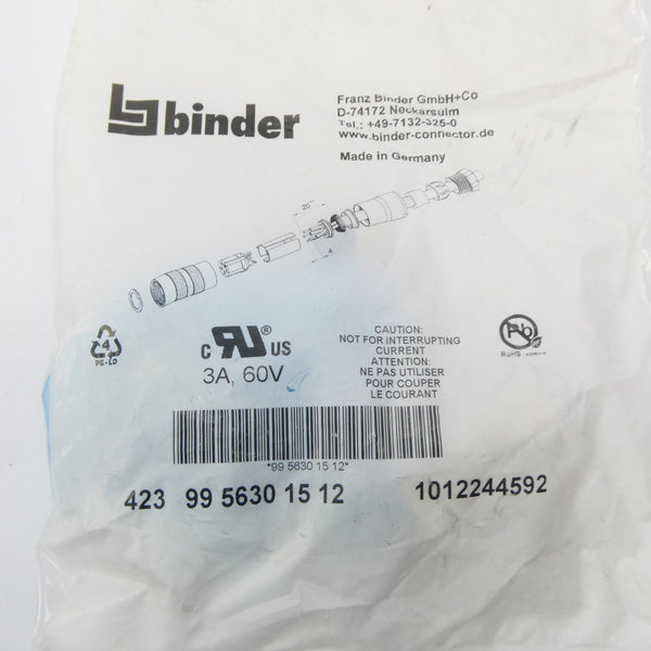 BINDER 4239956301512 60V 3A NSMP