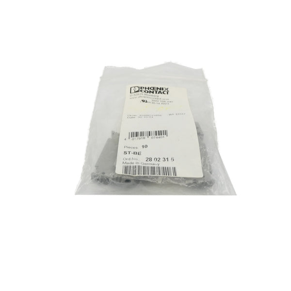 PHOENIX CONTACT ST-BE 2802316 300V 10A (PKG OF 4) NSMP