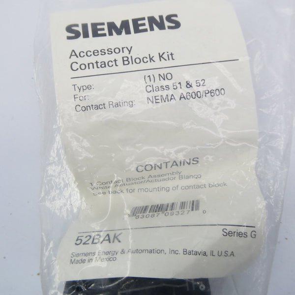 SIEMENS 52BAK SER. G NSMP