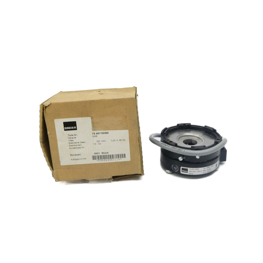 BINDER 7343110H00 230VAC 0.20A NSMP