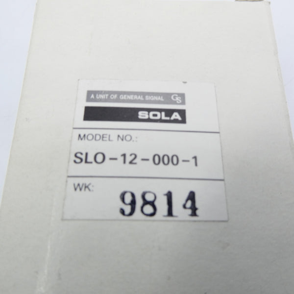 SOLA SLO-12-000-1 NSMP