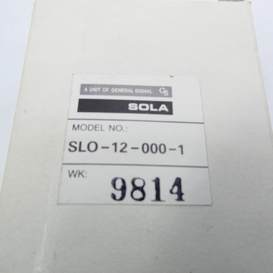 SOLA SLO-12-000-1 NSMP