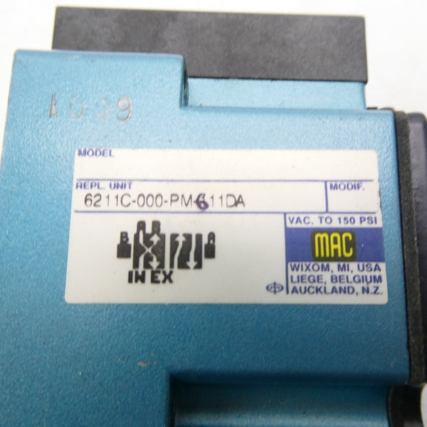 MAC 6211C-000-PM-611DA 110/120V 150PSI NSMP