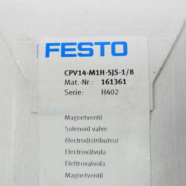 FESTO CPV14-M1H-5JS-1/8 161361 NSFS