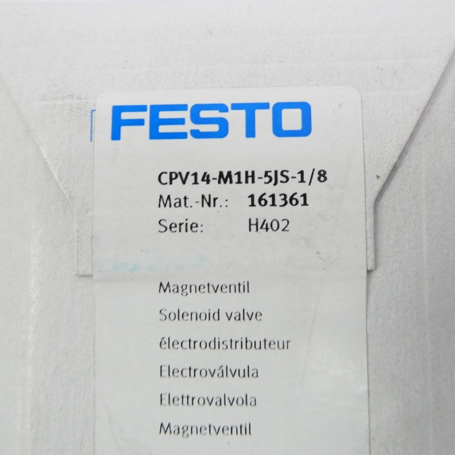 FESTO CPV14-M1H-5JS-1/8 161361 NSFS