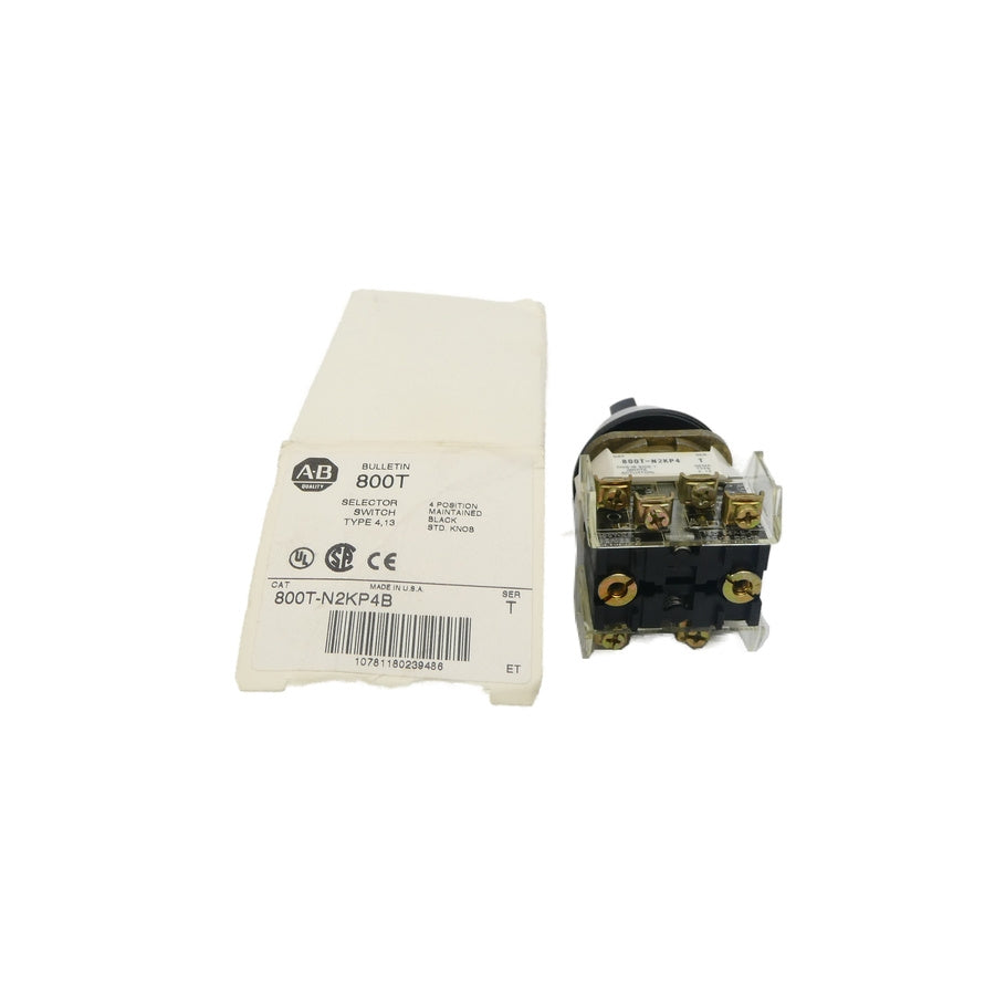 ALLEN BRADLEY 800T-N2KP4B SER. T (WH) NSMP