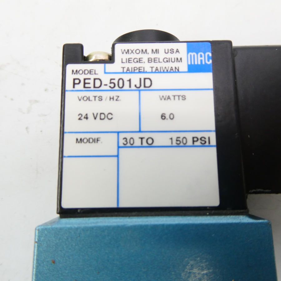 MAC PED-501JD 24VDC 30-150PSI NSMP
