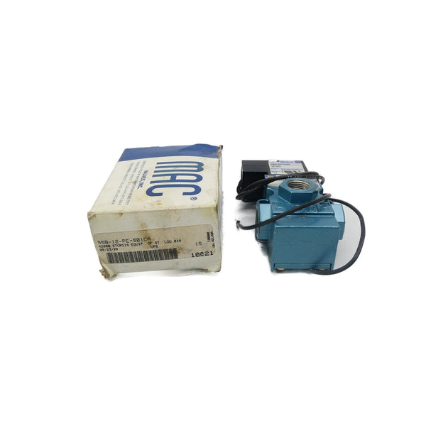MAC 55B-12-PE-501CA 24VDC 150PSI NSMP