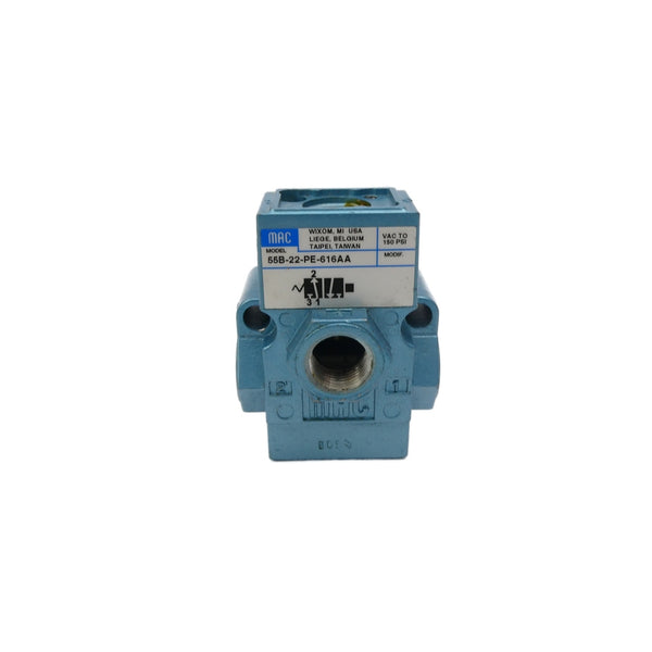 MAC 55B-22-PE-616AA 150PSI (AS PICTURED) UNMP