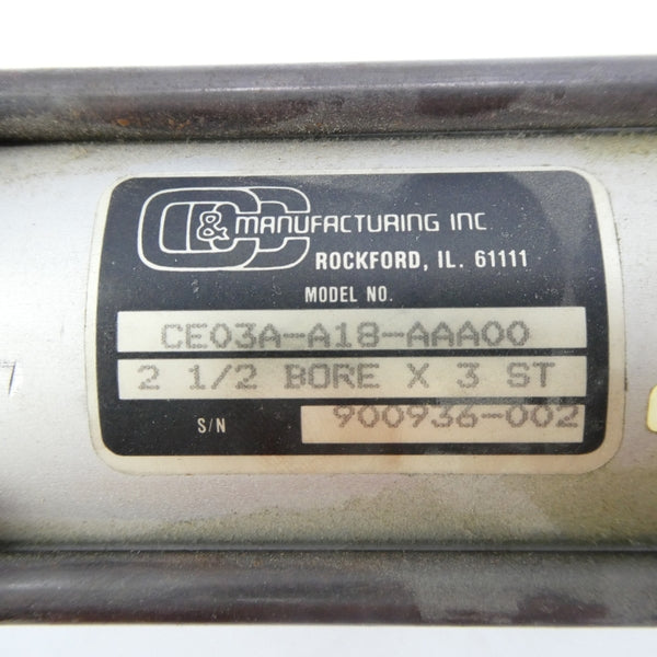 C&C MANUFACTURING CE03A-A18-AAA00 UNMP